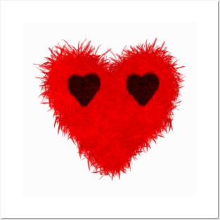 Hairy Heart Posters and Art